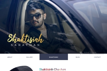 Shaktisinh Sanathal Personal Website | PM Communications